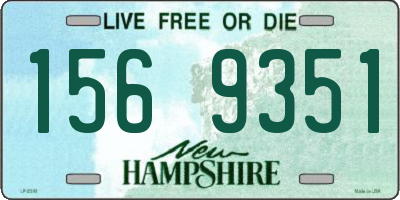 NH license plate 1569351