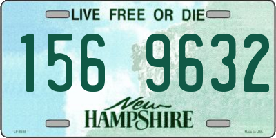 NH license plate 1569632