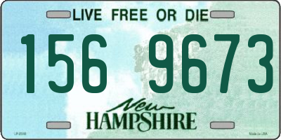NH license plate 1569673