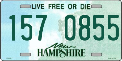 NH license plate 1570855