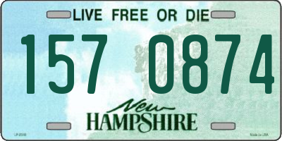 NH license plate 1570874
