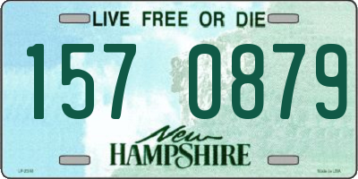NH license plate 1570879