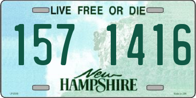 NH license plate 1571416
