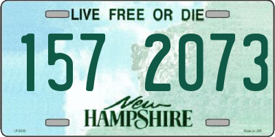 NH license plate 1572073