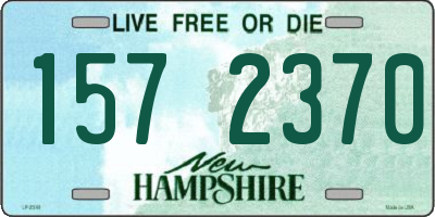 NH license plate 1572370