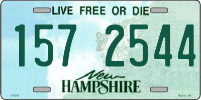 NH license plate 1572544