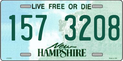NH license plate 1573208