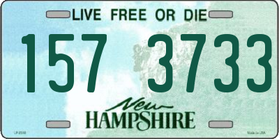 NH license plate 1573733