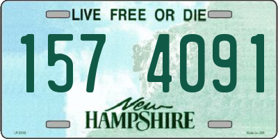 NH license plate 1574091