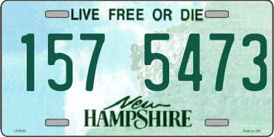 NH license plate 1575473