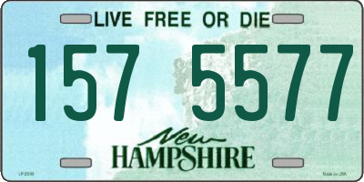 NH license plate 1575577