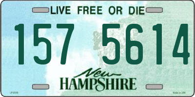 NH license plate 1575614