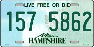 NH license plate 1575862