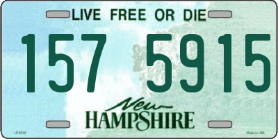 NH license plate 1575915