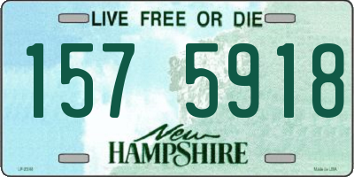 NH license plate 1575918