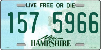 NH license plate 1575966