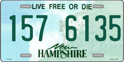 NH license plate 1576135