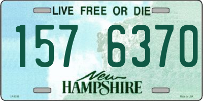 NH license plate 1576370