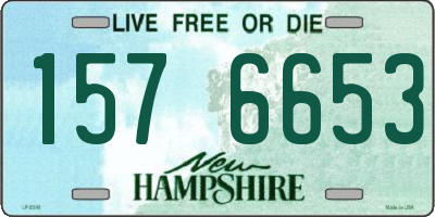 NH license plate 1576653
