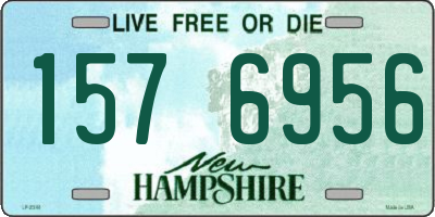 NH license plate 1576956