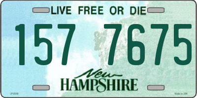 NH license plate 1577675