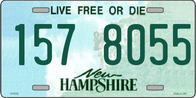 NH license plate 1578055