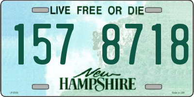 NH license plate 1578718