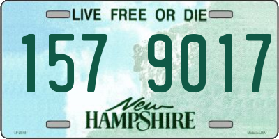 NH license plate 1579017