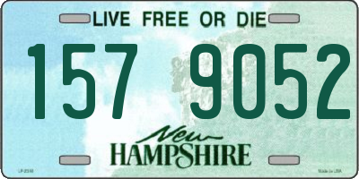 NH license plate 1579052