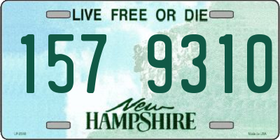 NH license plate 1579310