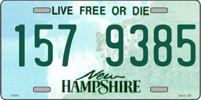 NH license plate 1579385