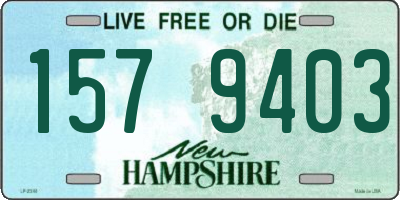 NH license plate 1579403