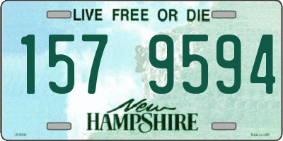 NH license plate 1579594