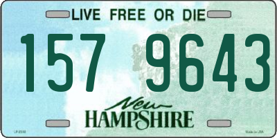 NH license plate 1579643