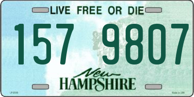 NH license plate 1579807