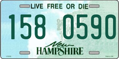 NH license plate 1580590