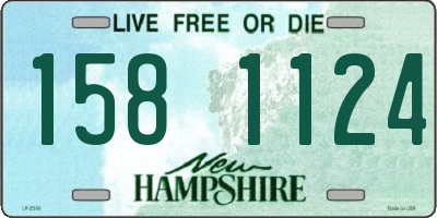 NH license plate 1581124