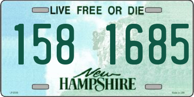 NH license plate 1581685