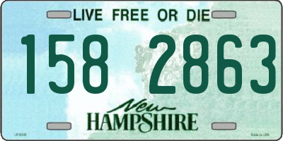 NH license plate 1582863