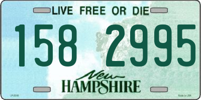 NH license plate 1582995