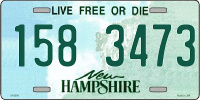 NH license plate 1583473
