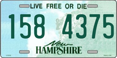 NH license plate 1584375