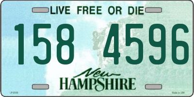 NH license plate 1584596