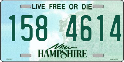 NH license plate 1584614