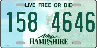 NH license plate 1584646
