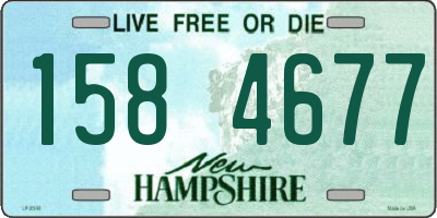 NH license plate 1584677