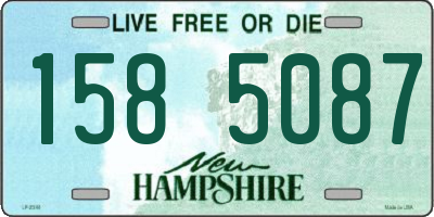 NH license plate 1585087