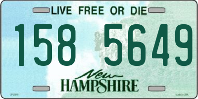 NH license plate 1585649