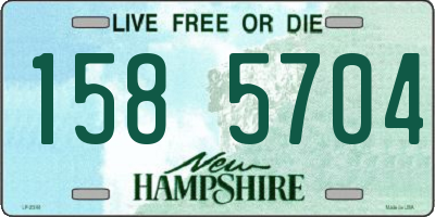 NH license plate 1585704