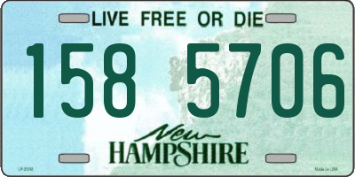 NH license plate 1585706